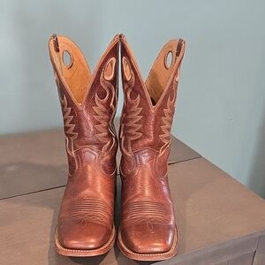 Men's Brown Leather Western Boots